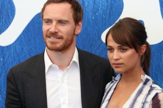 Venezia 2016: Michael Fassbender e Alicia Vikander al photocall di The Light Between Oceans