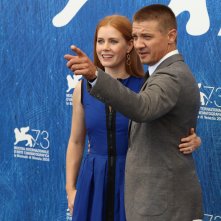 Venezia 2016: Amy Adams e Jeremy Renner al photocall di Arrival