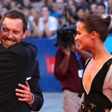 Venezia 2016: Un istante del red carpet di La luce sugli oceani