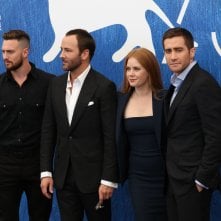 Venezia 2016: Jake Gyllenhaal, Amy Adams, Tom Ford, Aaron Taylor Johnson al photocall di Nocturnal Animals