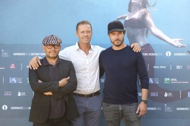 Rocco: Rocco Siffredi con Thierry Demaizière e Alban Teurlai a Venezia