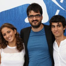 Venezia 2016: Roan Johnson, Blu Yoshimi e Luigi Fedele al photocall di Piuma
