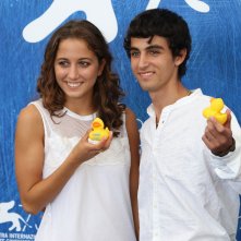 Venezia 2016: Blu Yoshimi e Luigi Fedele al photocall di Piuma