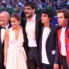 Venezia 2016: Roan Johnson, Luigi Fedele, Blu Yoshimi, Brando Pacitto, Michela Cescon sul red carpet di Piuma