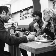 Orecchie: Daniele Parisi, Ivan Franek e Pamela Villoresi in una scena del film