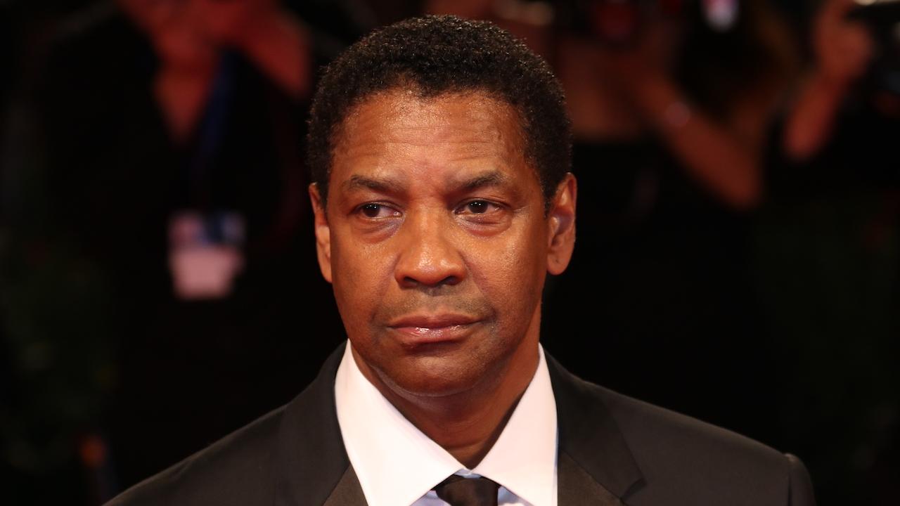 Primo piano di Denzel Washington