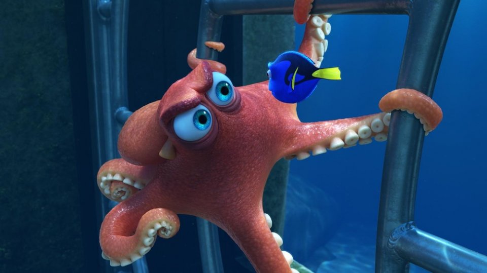 Alla ricerca di Dory: una scena del film di animazione