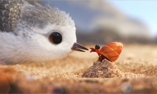 Piper: una bella immagine del corto Pixar