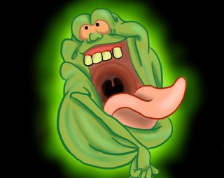 The Real Ghostbusters: un'immagine di Slimer