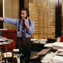 Wall Street: Michael Douglas in un momento del film