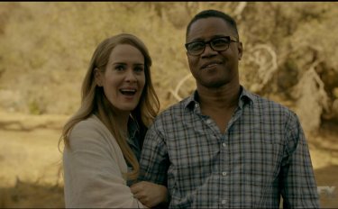 American Horror Story: Sarah Paulson e Cuba Gooding Jr. in una foto della première