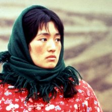 La storia di Qiu Ju: Gong Li in una scena del film