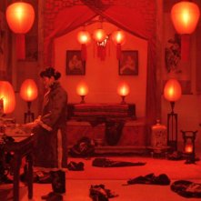 Lanterne rosse: un momento del film