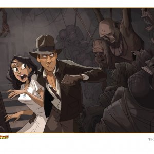 The Adventures of Indiana Jones: la prima immagine del film d'animazione