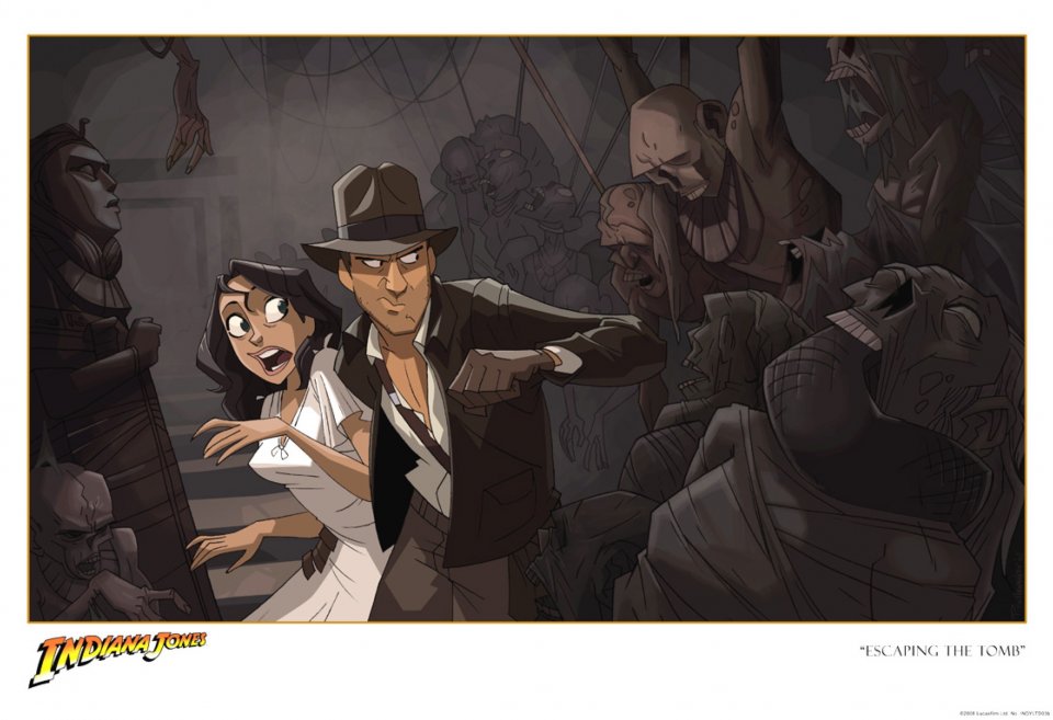 The Adventures of Indiana Jones: la prima immagine del film d'animazione