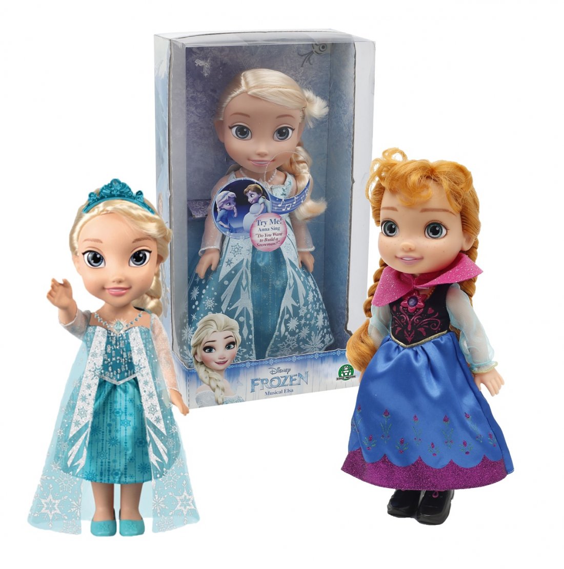 Frn39000 Frozen Elsa Anna Con Canzone 1