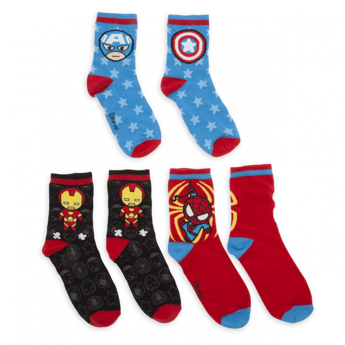 Marvel Mxyzs 3 Pack Of Socks 1599 2099
