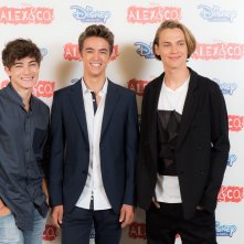 Alex & Co: Federico Russo, Leonardo Cecchi e Saul Nanni alla presentazione della terza stagione