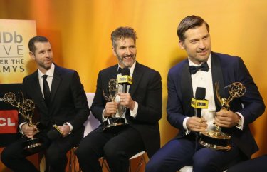 Emmy 2016: gli showrunner de Il trono di spade con i loro premi