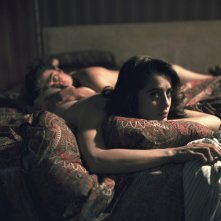 La verità sta in cielo: Greta Scarano e Riccardo Scamarcio in un momento del film