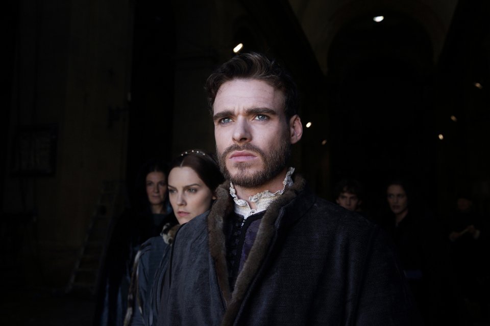 Medici: Masters of Florence: Richard Madden in un'immagine della serie