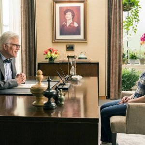 The Good Place: Ted Danson e Kristen Bell, protagonisti della serie