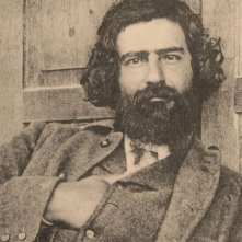 Giovanni Segantini - Magia della luce: una foto d'epoca che ritrae Segantini