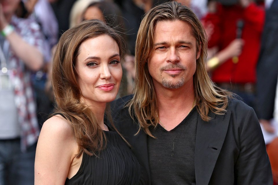 Angelina Jolie e Brad Pitt ad un evento
