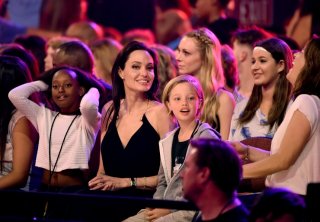 Angelina Jolie con i figli