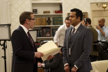 Designated surivor: gli attori Kiefer Sutherland e Kal Penn nel pilot