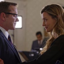 Designated surivor: gli attori Kiefer Sutherland e Natascha McElhone