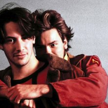 Belli e dannati: River Phoenix e Keanu Reeves in un'immagine promozionale del film