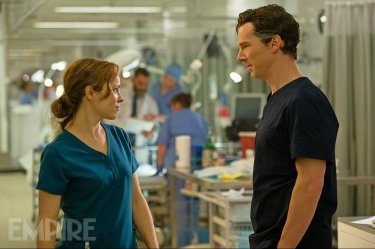 Doctor Strange: Rachel McAdams e Benedict Cumberbatch in una foto del film