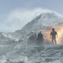 Doctor Strange: Tilda Swinton e Benedict Cumberbatch in una foto del film