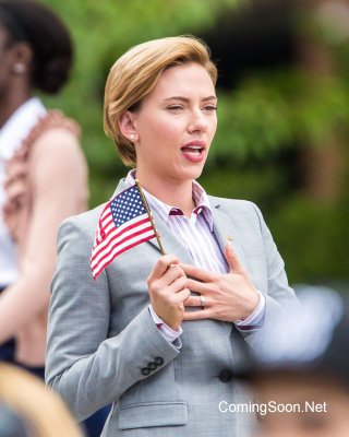 Rock That Body: un'immagine di Scarlett Johansson sul set