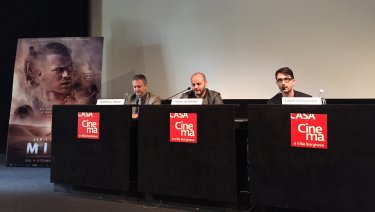Mine: I registi Fabio Guaglione e Fabio Resinaro in conferenza a Roma
