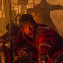 Deepwater Horizon: Mark Wahlberg in una concitata scena del film