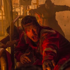 Deepwater Horizon: Mark Wahlberg in una concitata scena del film