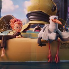 Cicogne in missione: una simpatica scena del film animato