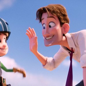 Cicogne in missione: una scena tratta dal film animato