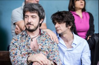 I babysitter: Paolo Ruffini e Francesco Mandelli in una scena del film