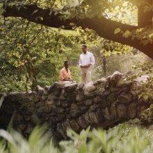 Southside with You: Tika Sumpter e Parker Sawyers in una scena del film