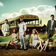 Friday Night Lights: un'immagine promozionale con il cast del teen drama
