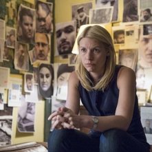 Homeland: un'immagine dell'attrice Claire Danes