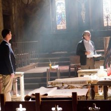 Colin Hanks (di spalle) in Dexter