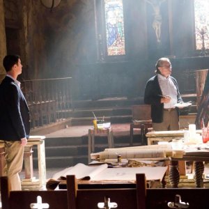 Colin Hanks (di spalle) in Dexter