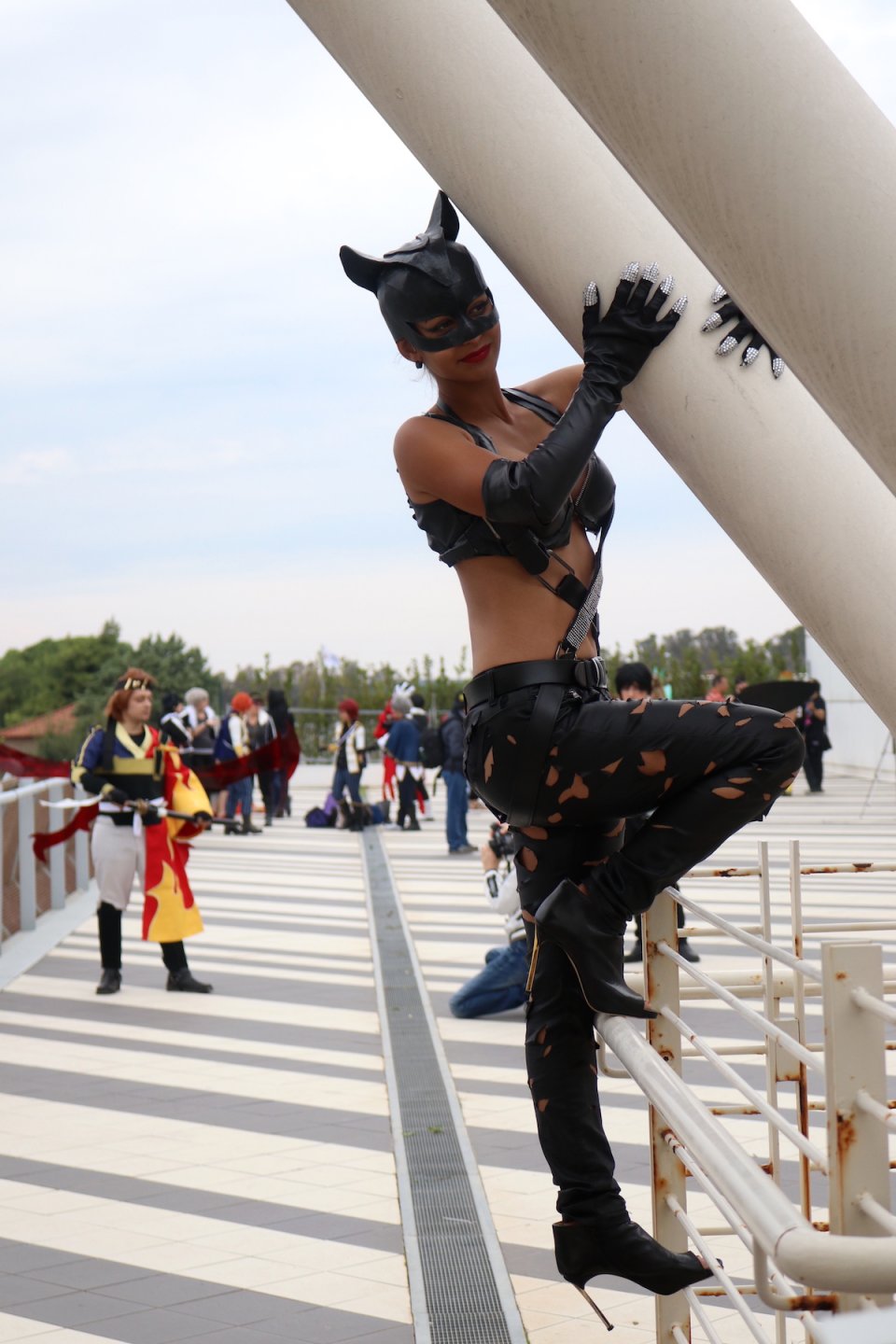 Romics 2016: un affascinante Catwoman