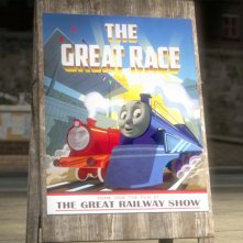 Il trenino Thomas - La grande corsa: un'immagine del film d'animazione