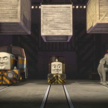 Il trenino Thomas - La grande corsa: un'immagine del film animato