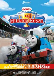 Locandina di Il trenino Thomas - La grande corsa